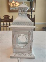 Metal and glass decorative lantern