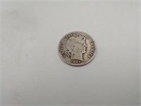 1907 S Barber Dime