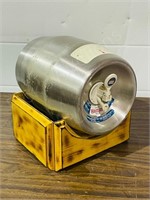 Mini Hamm's beer keg on stand w/ Tap