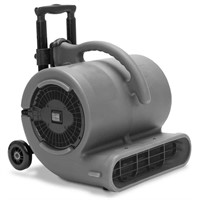 B-Air 1/2 HP Air Mover for Janitorial - Grey