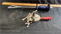 Slide hammer &’flaring tool
