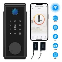 9.25 x 7.08 x 3.54  TOPVISION Smart Lock  WiFi  To