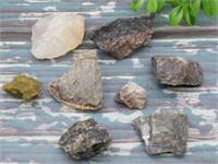 MIXED LOT ROCK STONE LAPIDARY SPECIMEN