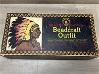 Vtg Beadcraft Outfit Bead Loom & Seed Beads