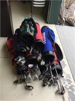 Collection of Rental Golf Club Sets