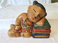 Asian Youth Bookend or Decor