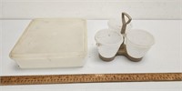 Vintage Plastic Tupperware - Needs Cleaning