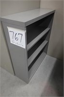 1 Metal Bookcase (36"w x 12"d x 42"t)