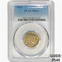 1915 Buffalo Nickel PCGS MS64