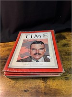 VINTAGE TIME MAGAZINE LOT 1940-1960