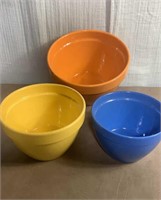 Set of 3 Ceramic Mixing Bowls