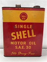 Single Shell Motor Oil 1 Gallon Tin