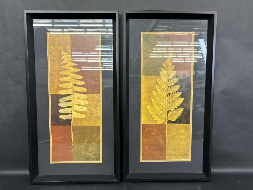 Two Plastic Framed Poster Prints by Tandi Venter