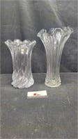 Large glass vases