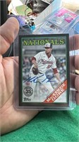 MacKenzie Gore 2023 Topps natinals Auto /199