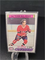 1977-78 O Pee Chee, Guy Lafleur hockey card