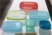 Lot of food storage containers w/ Rubbermaid