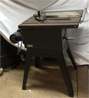Z) CRAFTSMAN MODEL 113 10" TABLE SAW & STEEL STAND
