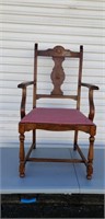 Fiddle Back Arm Chair