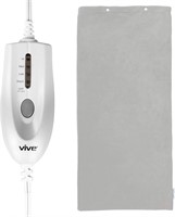 Vive Electric Heated Pad (12x24) Gray