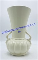 Haeger #3411 Cream Colored Double Handled Vase