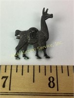 Sterling alpaca pin 3 grams