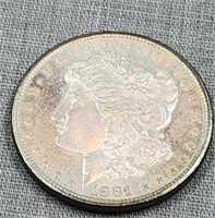 1881s Morgan Silver Dollar