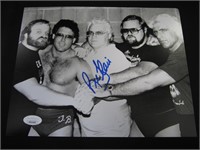 AUTHENTIC RIC FLAIR SIGNED 8X10 PHOTO JSA COA