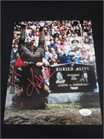 WWE KANE SIGNED 8X10 PHOTO JSA COA