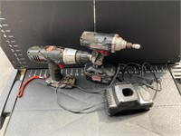 Power tools, battery, and charger not tested