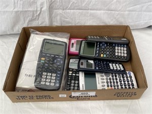 Flat of Vintage Calculators