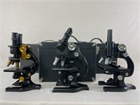 Spencer Microscopes with Cases