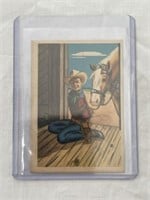 1952 Roy Rogers Trade Card