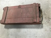 Wooden Ammo Crate - 30" x 14" x 6"