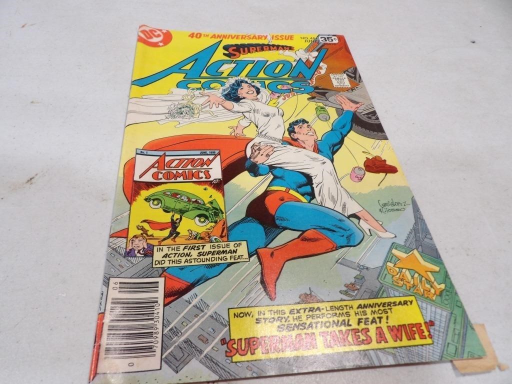 Superman 40th anniversary comic book