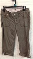 R5) WOMENS FADED GLORY SIZE 4 CAPRIS