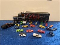 Hot Wheels, match box cars and other toys