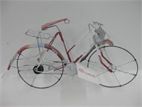 Swahili Works Cut Tin Can & Wire Bicycle Model