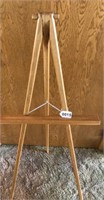 Oak easel made by Ray. 54" tall