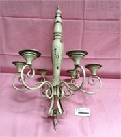 HANGING METAL CANDLE HOLDER CHANDILIER
