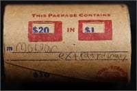 Wow! Covered End Roll! Marked " Morgan Extraordina