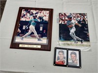 Griffey Jr. & A-Rod Pictures, and Repro Cards