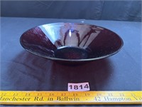 Arcoroc Textured Ruby Bowl 12"