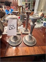 PRETTY METAL CANDLE HOLDERS