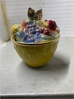 1940s  Shawnee -Fruit Bowl cookie jar