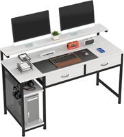 MUTUN 55" Computer Desk, Office Desk with...
