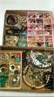 Two boxes of miscellaneous Jewellery