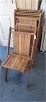 (3) ANTIQUE WOODEN CHAIRS