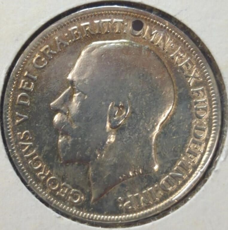 1917 silver? British Penny?
