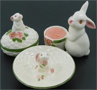 Candle Rabbit & Covered Dish and More